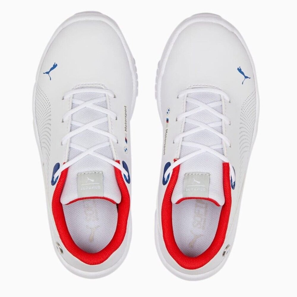 PUMA x BMW Drift Cat Soft Foam+ White Sneakers Shoes Size 3C Kids NEW With Box - Picture 4 of 8